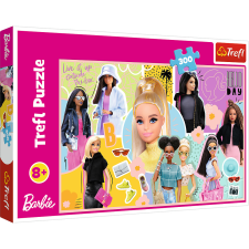 Puzzle,Trefl Rejtvény - 300 - Kedvenc Barbie - Mattel, Barbie 23025 puzzle, kirakós