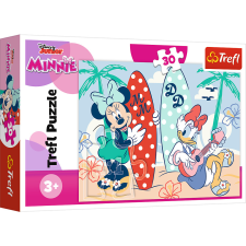 Puzzle,Trefl Rejtvény – 30 – Színes Minnie – Disney Minnie Trefl 18302 puzzle, kirakós