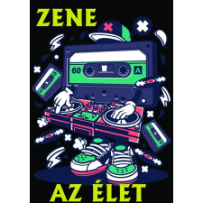 Puzzle – Zene az élet kazettás (120 db-os) puzzle, kirakós