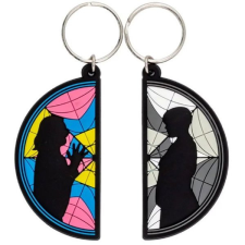 PYRAMID POSTERS Wednesday: Enid and Wednesday window - Přívěšek na klíče ajándéktárgy