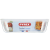 Pyrex 242P000/7646 Tárolóedény, üveg, 1,5 l