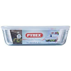 Pyrex Cook&Freeze; téglalap sütőtál+műa.fedő, 22X17X6 cm, 1,5 liter, 203230