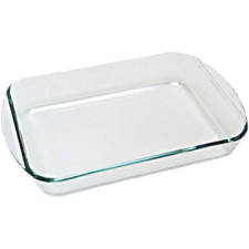 Pyrex Üvegtál sütőforma, szögletes, Pyrex 35x23 cm sütés és főzés
