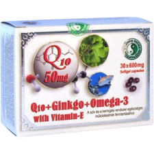  Q10 Ginkgo Omega-3 E vitamin kapszula DR.CHEN 30x vitamin és táplálékkiegészítő