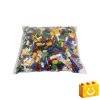 Q-BRiCKS | 1000 db-os vegyes, 100% kompatibilis építőkocka készlet alapszínekben | elsősorban óvodáknak (alapkockák)