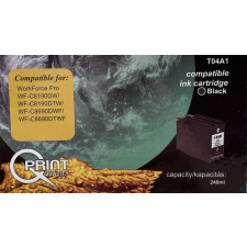 Q-PRINT (Epson WorkForce Pro) Tintapatron Fekete - Chipes nyomtatópatron & toner