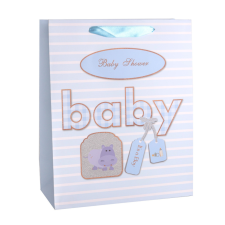 Q PT.M.KÉK BABY VIZILÓ 26*32 ajándéktasak