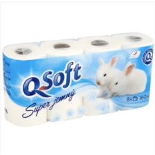  Q-SOFT 3 rétegű 8 db higiéniai papíráru