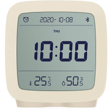 Qingping Bluetooth Alarm clock (Temperature and RH monitor) - beige ébresztőóra