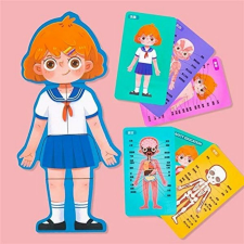 Qingtang Craft Body Structure - Az emberi test - Lány kreatív és készségfejlesztő