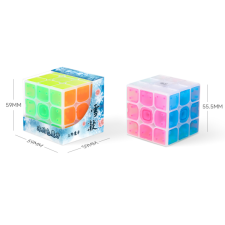 QiYi Ice Amber QiMeng v3 3x3 kocka kreatív és készségfejlesztő