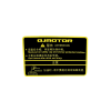 QJ-MOTOR SRT800 SRT800S üzemanyagtartály figyelmeztető matrica QJ-MOTOR Vázak, idomok, kiegészítők Matricák