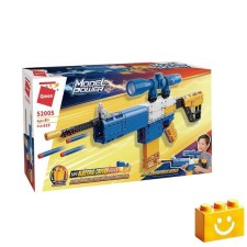 QMAN 52005 - M4 gépkarabély automata játékpuska - 100% technic-kompatibilis építőjáték barkácsolás, építés