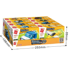 QMAN® 8 az 1-ben Városi rendőrségi autószállító jármű (QMAN® , QH1809) barkácsolás, építés