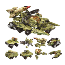 QMAN kompatibilis építőjáték Thunder Expedition Battle Car 1415 1 db barkácsolás, építés