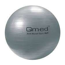QMED Fizioball gimnasztikai labda 75 cm (Qmed)- szürke fitness labda