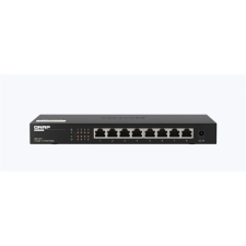 QNAP Switch 8x2500Mbps, Nem Menedzselhető, Asztali - QSW-1108-8T hub és switch