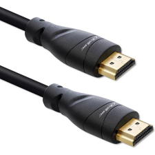 Qoltec 50353 HDMI - HDMI 2.1 Kábel 5m - Fekete kábel és adapter