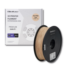 Qoltec 50676 Filament PLA PRO 1.75mm 1kg - Bőr (50676) nyomtató kellék