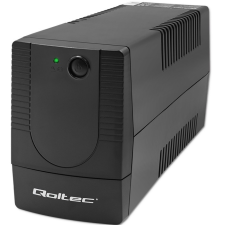 Qoltec Monolith 1000VA / 600W Vonalinteraktív UPS (53774) szünetmentes áramforrás