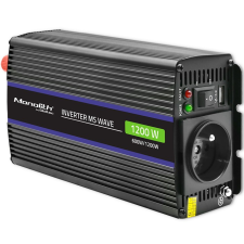 Qoltec Monolith 51925 Autós inverter (12V / 1200W) (51925) szünetmentes áramforrás