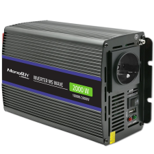 Qoltec Monolith 51926 Autós inverter (12V / 2000W) (51926) szünetmentes áramforrás