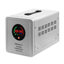 Qoltec Pure Sine Wave inverter (500VA / 350W) (50716) szünetmentes áramforrás