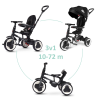 QPlay Rito Eva 3in1 tricikli, fekete