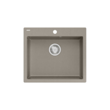 Quadron MORGAN 110 gránit (570x500 mm, 1 medence) soft taupe mosogatótálca