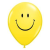 Qualatex 11 inch-es Smile Face Yellow Lufi