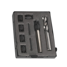 QUATROS 9pcs. spot weld cutter & drill set (QS14730) fúrószár