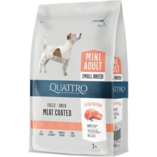 Quattro Mini Adult Salmon Meat Coated (2 x 7 kg) 14kg kutyaeledel