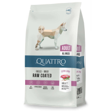 Quattro Quattro Adult Lamb Raw Coated (2 x 12 kg) 24kg kutyaeledel