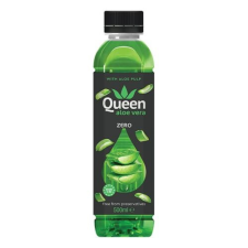 Queen Üdítőital szénsavmentes QUEEN Aloe Vera Zero 0,5L üdítő, ásványviz, gyümölcslé
