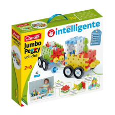 Quercetti Jumbo Peggy Vehicles Építőkészlet a legkisebbeknek barkácsolás, építés