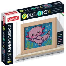 Quercetti : Pixel Art 4 Kawaii Axolotl pötyi kreatív és készségfejlesztő