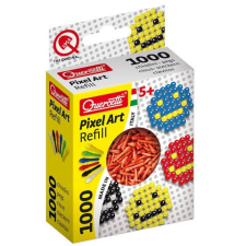 Quercetti Pixel Art piros színű pötyi utántöltő 1000 db kreatív és készségfejlesztő