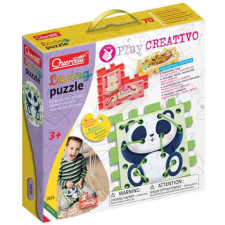 Quercetti Play Creativo Állatos fűzős puzzle - Quercetti puzzle, kirakós