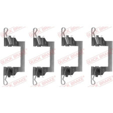 Quick Brake tartozékkészlet, tárcsafékbetét QUICK BRAKE 109-1614 autóalkatrész