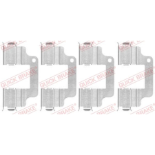 Quick Brake tartozékkészlet, tárcsafékbetét QUICK BRAKE 109-1740 autóalkatrész