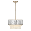 Quintiesse glamour függeszték reverie halványszürke pezsgő arany elsqn-reverie-4p-cpg