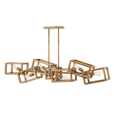 Quintiesse modern függeszték ensemble csiszolt bronz elsqn-ensemble6-bb világítás