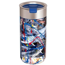 QUOKKA Boost termobögre szűrővel 400 ml, Abstract termosz