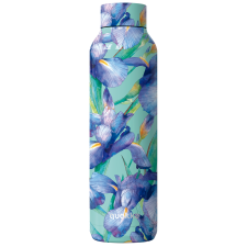 QUOKKA Hőtartó fémkulacs SOLID Blue Irises fémkulacs 850ml - Quokka jóga felszerelés