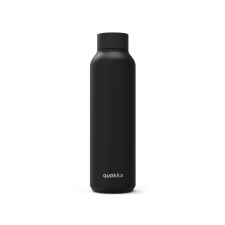 Quokka Solid, Rozsdamentes acél palack / termosz Jet Black, 630ml, 11801 termosz