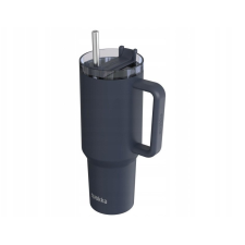 QUOKKA Stream with straw 1200 ml Black (40044) termosz
