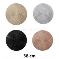 QX-IMPEX KFT IRIS 671990 kerek tányéralátét 38cm (QX_IMPEX_KFT_671990) dekorációs kellék