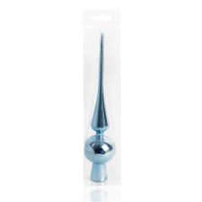 QX-IMPEX KFT IRIS Karácsonyfa csúcsdísz azúrkék, 26cm karácsonyfadísz