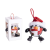 QX-IMPEX KFT Karácsonyfa gömb pingvines