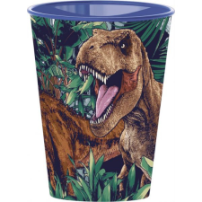 Qx Jurassic World: T-rex mintás műanyag pohár - 260 ml babaétkészlet